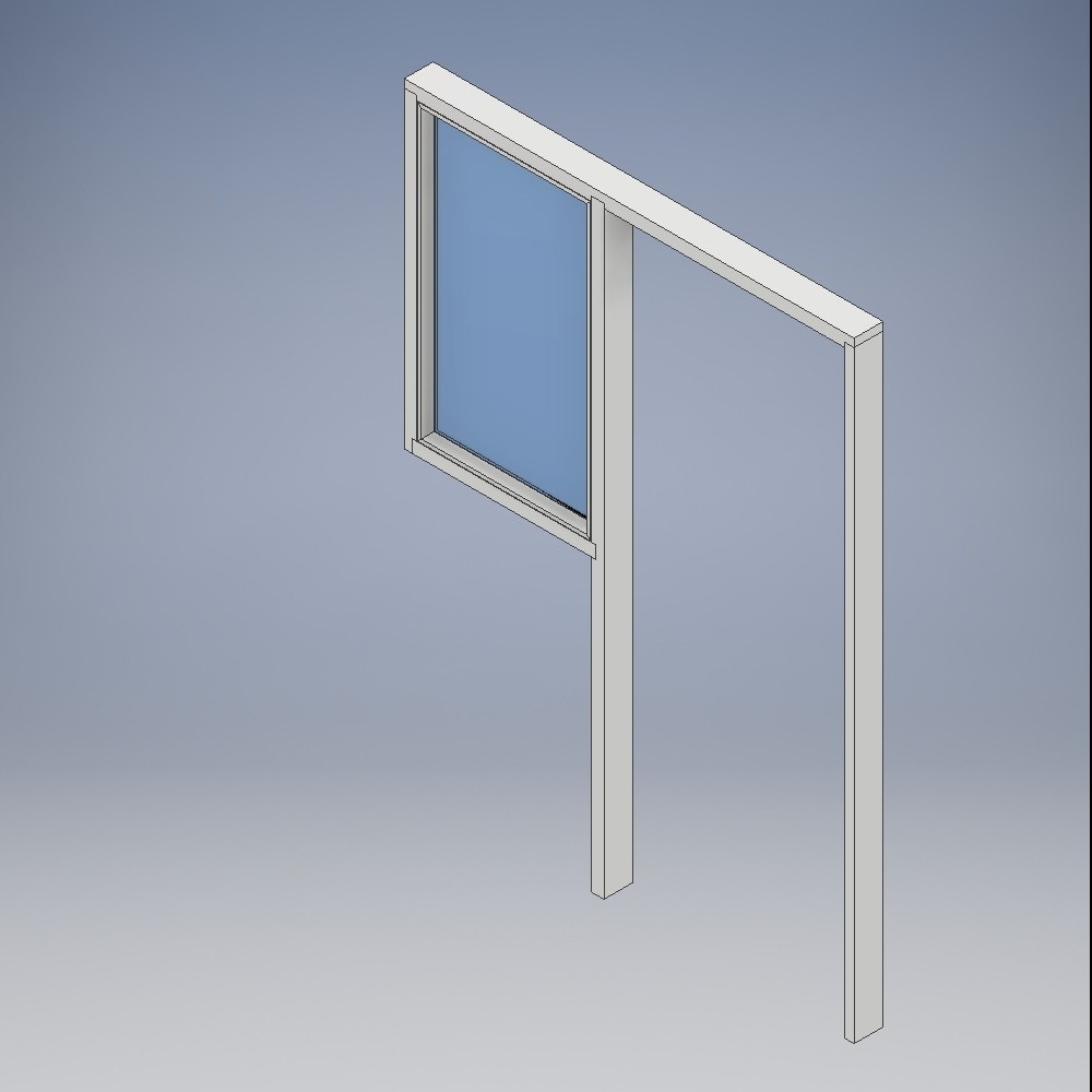 Doorsets with Partial Side Screen 